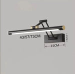 Adjustable LED Mirror Front Light LuminousLivingStyle