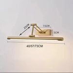 Adjustable LED Mirror Front Light LuminousLivingStyle