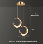 Luxury Moonlight Pendant Lamp