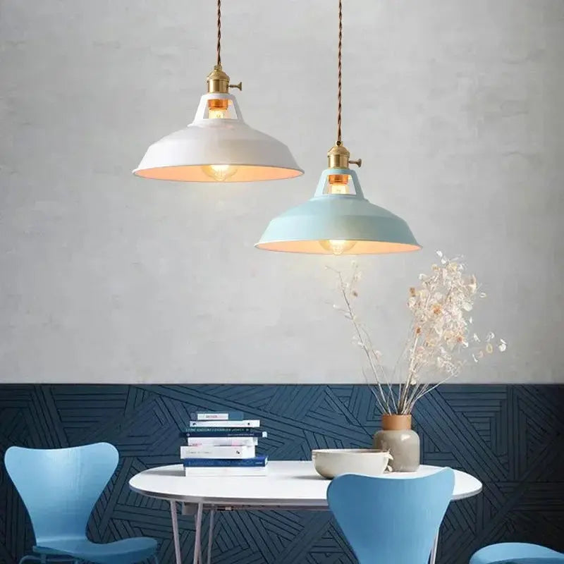 Colorful Vintage Hanging Pendant Lamp LuminousLivingStyle