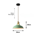 Colorful Vintage Hanging Pendant Lamp LuminousLivingStyle