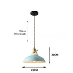 Colorful Vintage Hanging Pendant Lamp LuminousLivingStyle