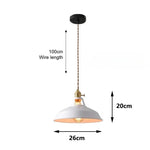 Colorful Vintage Hanging Pendant Lamp LuminousLivingStyle