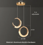 Luxury Moonlight Pendant Lamp