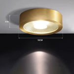 Elegant Copper Ceiling Lamp LuminousLivingStyle