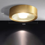 Elegant Copper Ceiling Lamp LuminousLivingStyle