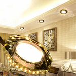 Elegant Crystal Led Ceiling Lamp LuminousLivingStyle