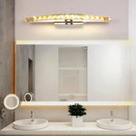 Elegant Crystal Led Mirror Light LuminousLivingStyle