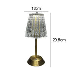 Elegant Crystal Table Lamp LuminousLivingStyle