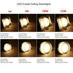 Elegant Led Acrylic Ceiling Spot Light LuminousLivingStyle