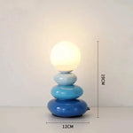 Frosted Glass Modern Table Lamp LuminousLivingStyle