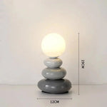 Frosted Glass Modern Table Lamp LuminousLivingStyle