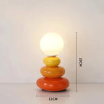 Frosted Glass Modern Table Lamp LuminousLivingStyle