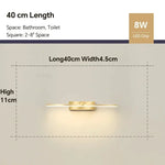 Luxury Golden Bathroom Wall Lamp LuminousLivingStyle