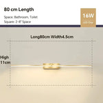 Luxury Golden Bathroom Wall Lamp LuminousLivingStyle