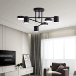 Luxury Nordic Multi-Head Led Chandelier LuminousLivingStyle
