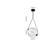 Modern Capsule Glass Pendant Lamp LuminousLivingStyle