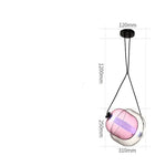 Modern Capsule Glass Pendant Lamp LuminousLivingStyle