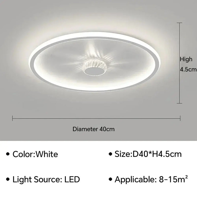 Modern Lustre Led Ceiling Lamp LuminousLivingStyle