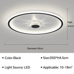 Modern Lustre Led Ceiling Lamp LuminousLivingStyle