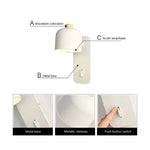 Modern Wood Led Wall Lamp LuminousLivingStyle