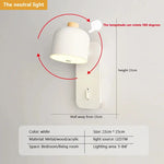 Modern Wood Led Wall Lamp LuminousLivingStyle