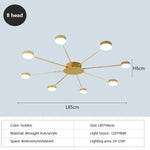 Modern Multi-Head Ceiling Light LuminousLivingStyle