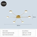 Modern Multi-Head Ceiling Light LuminousLivingStyle