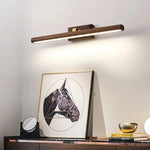 Natural Wood Led Mirror Lamp LuminousLivingStyle