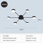 Modern Multi-Head Ceiling Light LuminousLivingStyle