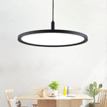 Simple Round Aluminum Pendant Lamp