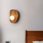 Rustic Wood Vintage Wall Lamp