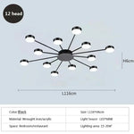 Modern Multi-Head Ceiling Light LuminousLivingStyle