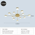 Modern Multi-Head Ceiling Light LuminousLivingStyle