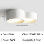 Sleek Cylinder LED Ceiling Lamp LuminousLivingStyle