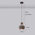 Trendy Spherical Pendant Lamp LuminousLivingStyle