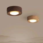 Walnut and Ash Wood Ceiling Light LuminousLivingStyle