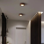 Walnut and Ash Wood Ceiling Light LuminousLivingStyle