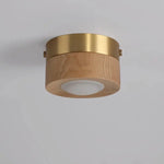 Walnut and Ash Wood Ceiling Light LuminousLivingStyle