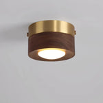 Walnut and Ash Wood Ceiling Light LuminousLivingStyle